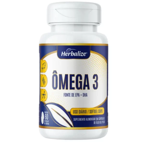 Óleo de Peixe 60 cápsulas 500mg - Ômega 3