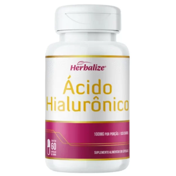 Ácido Hialurônico 60 cápsulas 500mg