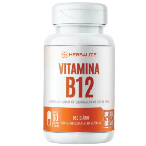 Vitamina B12 60 Cápsulas 500mg