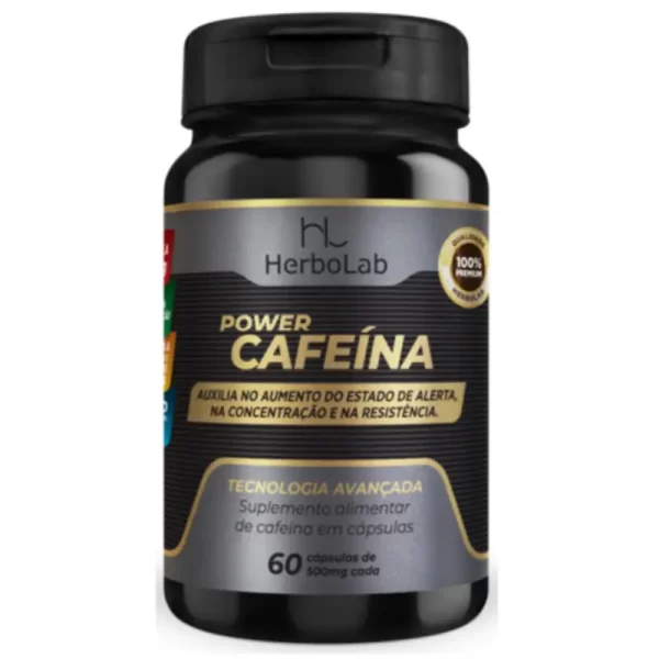 Power Cafeína 60 cápsulas 500mg