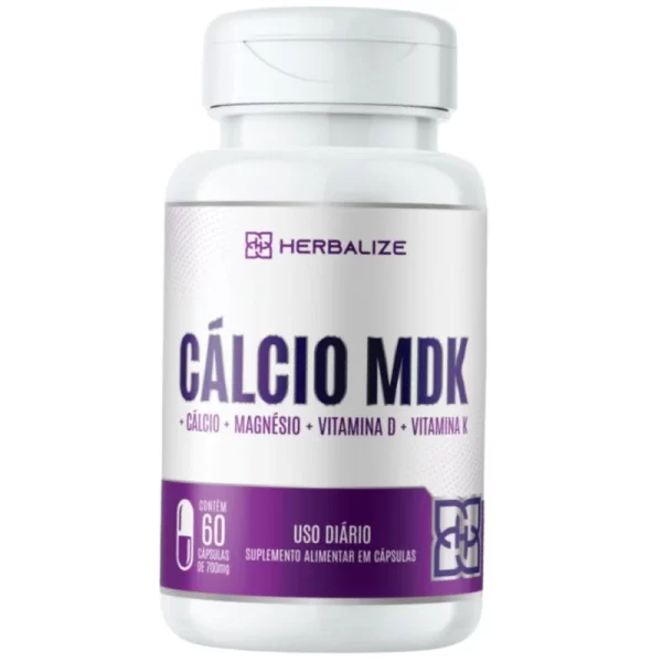 Cálcio MDK - Magnésio - D3 - Vitamina K - 700mg